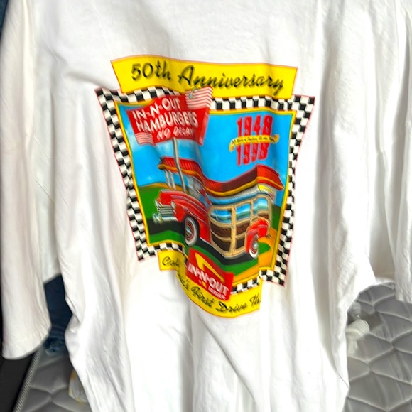 NWOT In and out 50th Anniversary Las Vegas t - Picture 2 of 5
